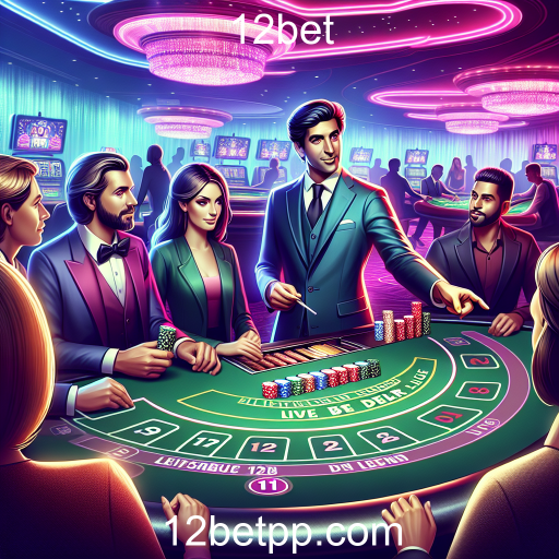 Explore a Diversão do Cassino Ao Vivo na 12bet